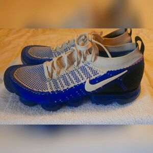 Nike Air VaporMaxWhite/Racer Blue Men’s Sz 9 Mens